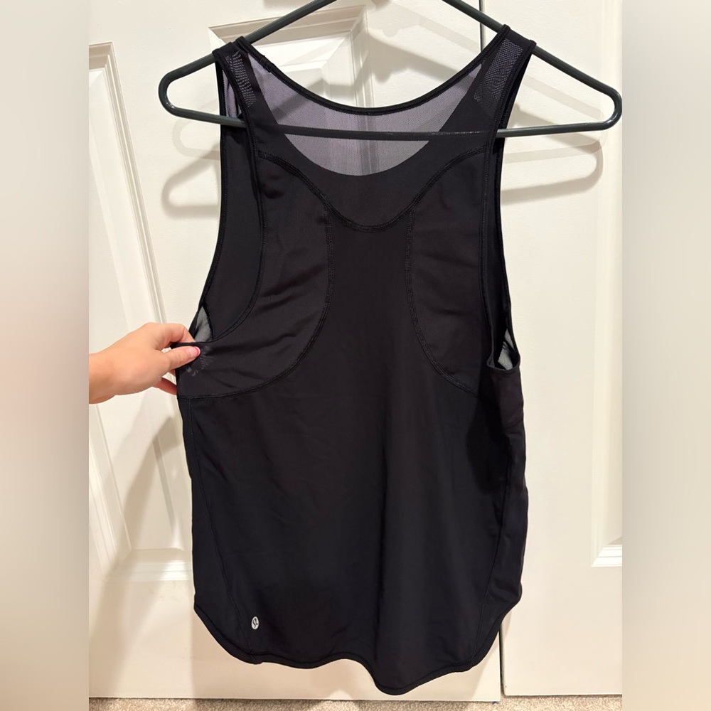 Black Lululemon Workout Tank EUC - Picture 4 of 7